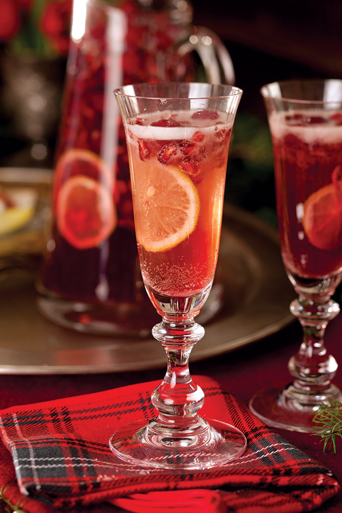Festive Holiday Punch Cocktail