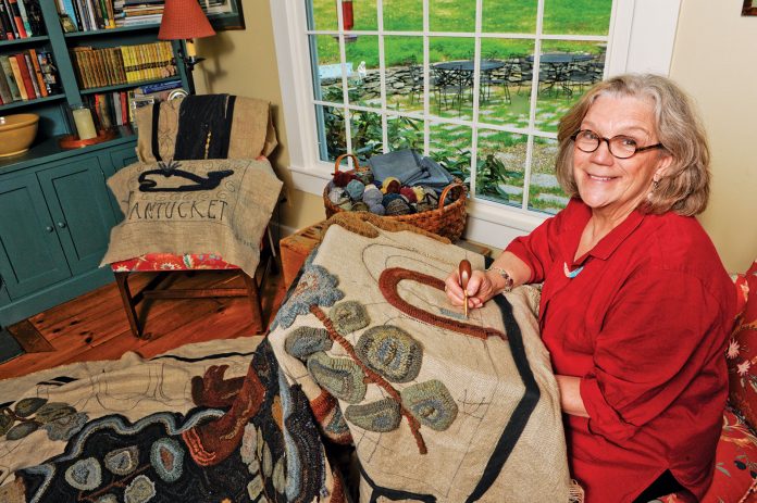 A Passion for Hand-Hooked Rugs