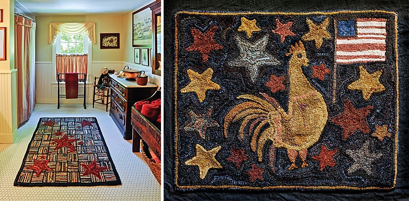 A Passion for Hand-Hooked Rugs