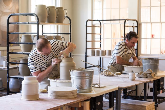 Behind the Scenes at Farmhouse Pottery
