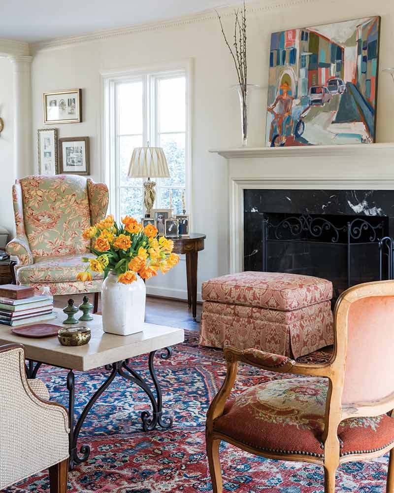 Classic formal living room