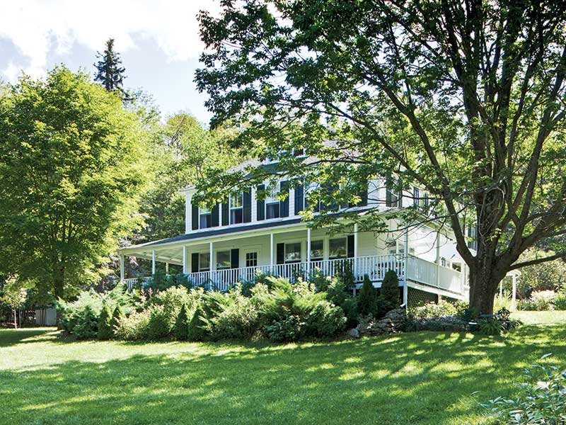 country home in upstate New York