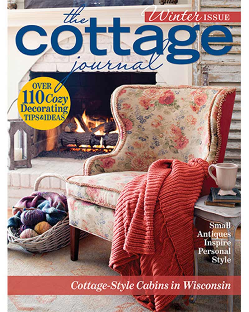The Cottage Journal Winter 22 Issue Cover.