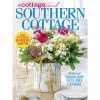 The Cottage Journal Southern Cottage Cover with pink & white flowers in a white vase