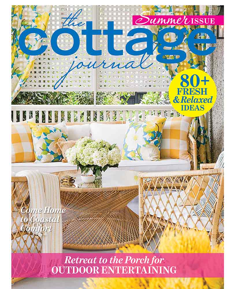 The Summer issue cover of The Cottage Journal. 