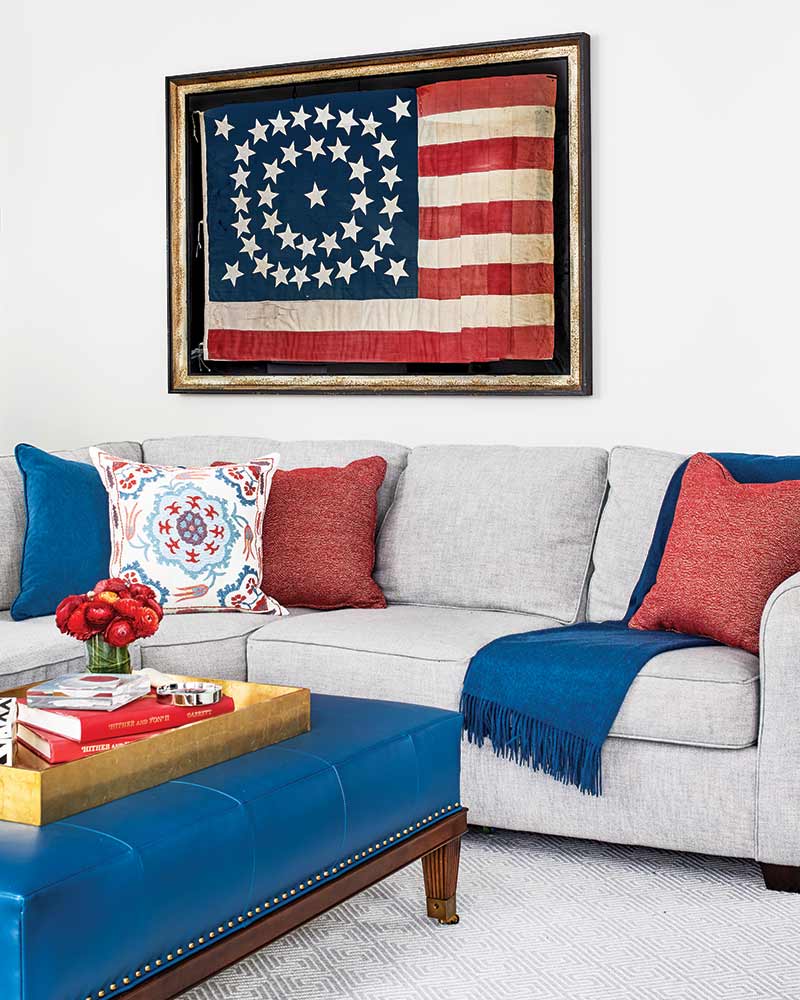 Flag Day Living Room