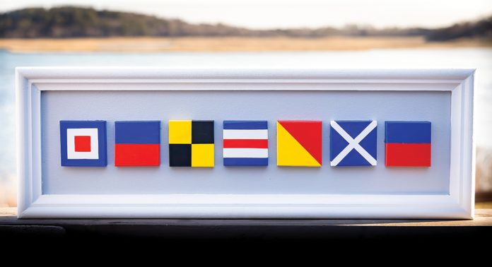 Nautical Signs to Personalize Space