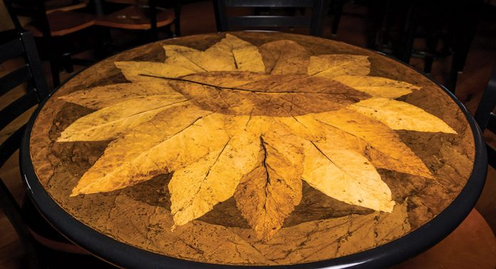 Tobacco Leaves Take on an Art Form Thanks to the Creativity of Three Friends