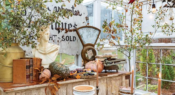 Antiques and Gardening Collide in This Gorgeous Greenhouse