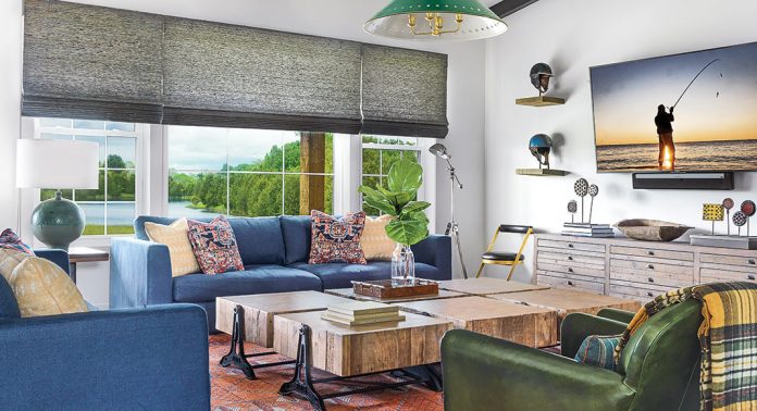 This Home’s Industrial Barn Aesthetic Creates a Carefree Space to Unwind